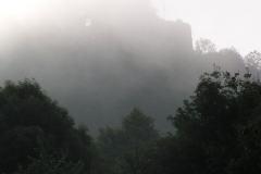 Donauradweg am frühen Morgen, Hilgartsberg